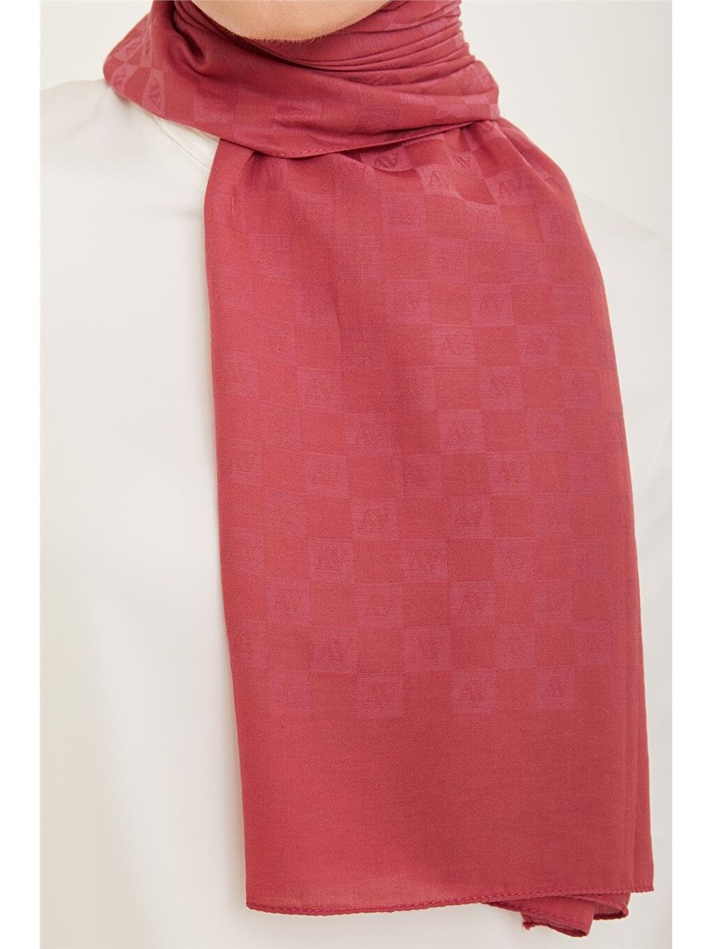 Pembe Trend P.Monogram Şal 2 65 21042-1