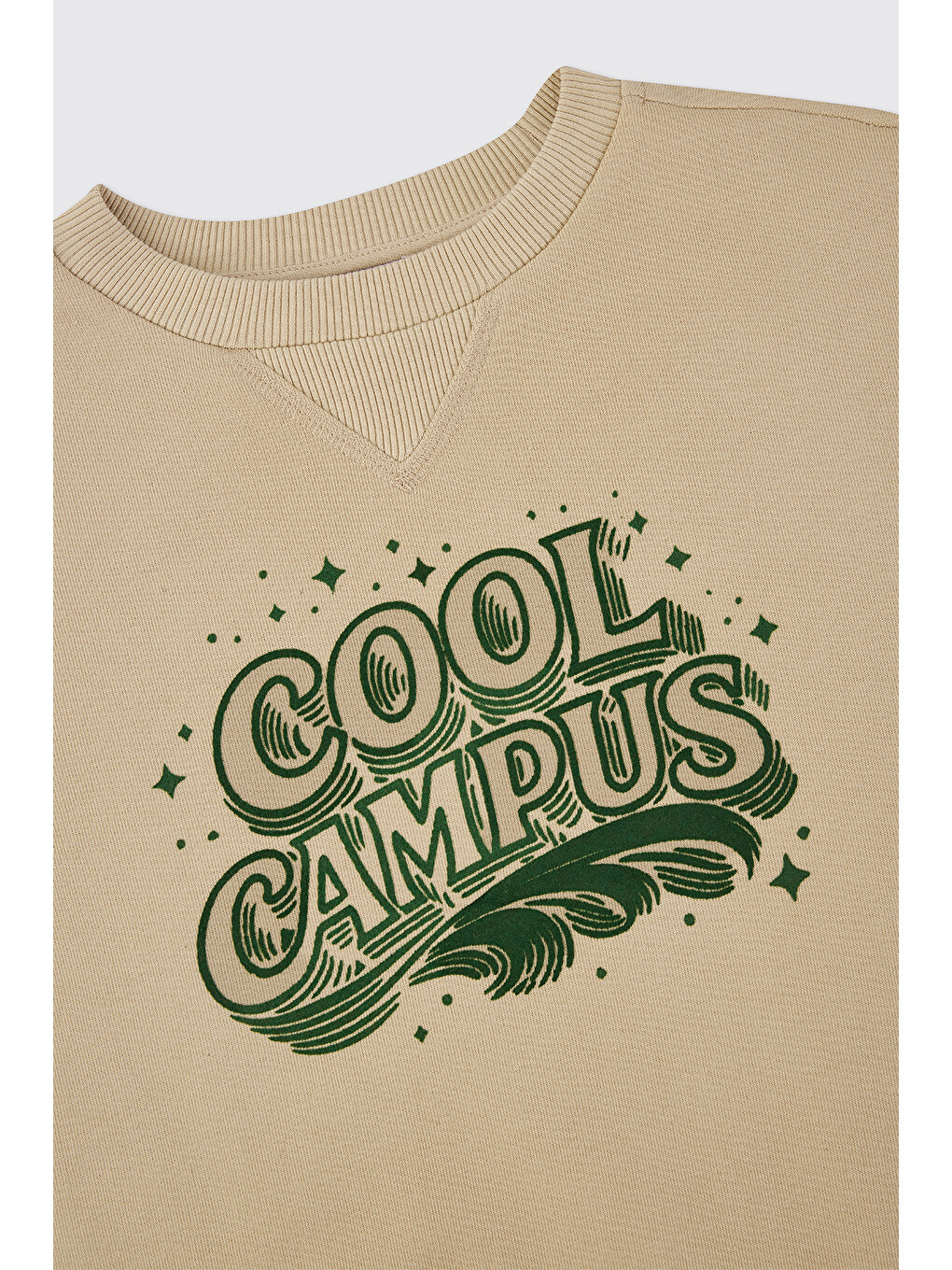 Erkek Çocuk Bej Sweatshirt-2