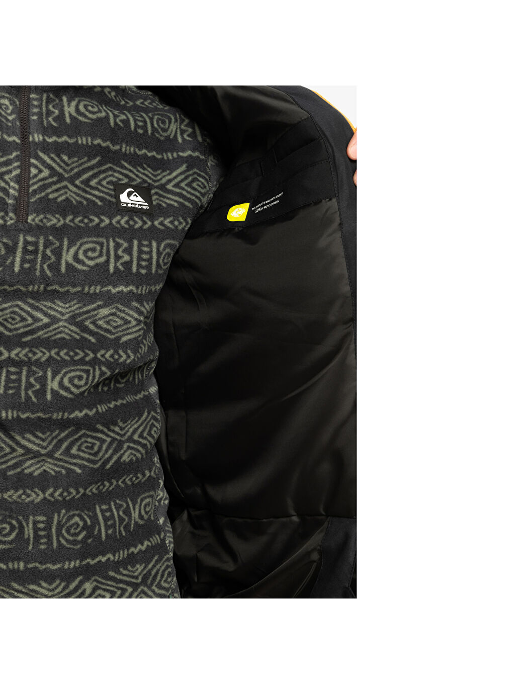 Siyah Chest Logo Erkek Beyaz Tişört-9