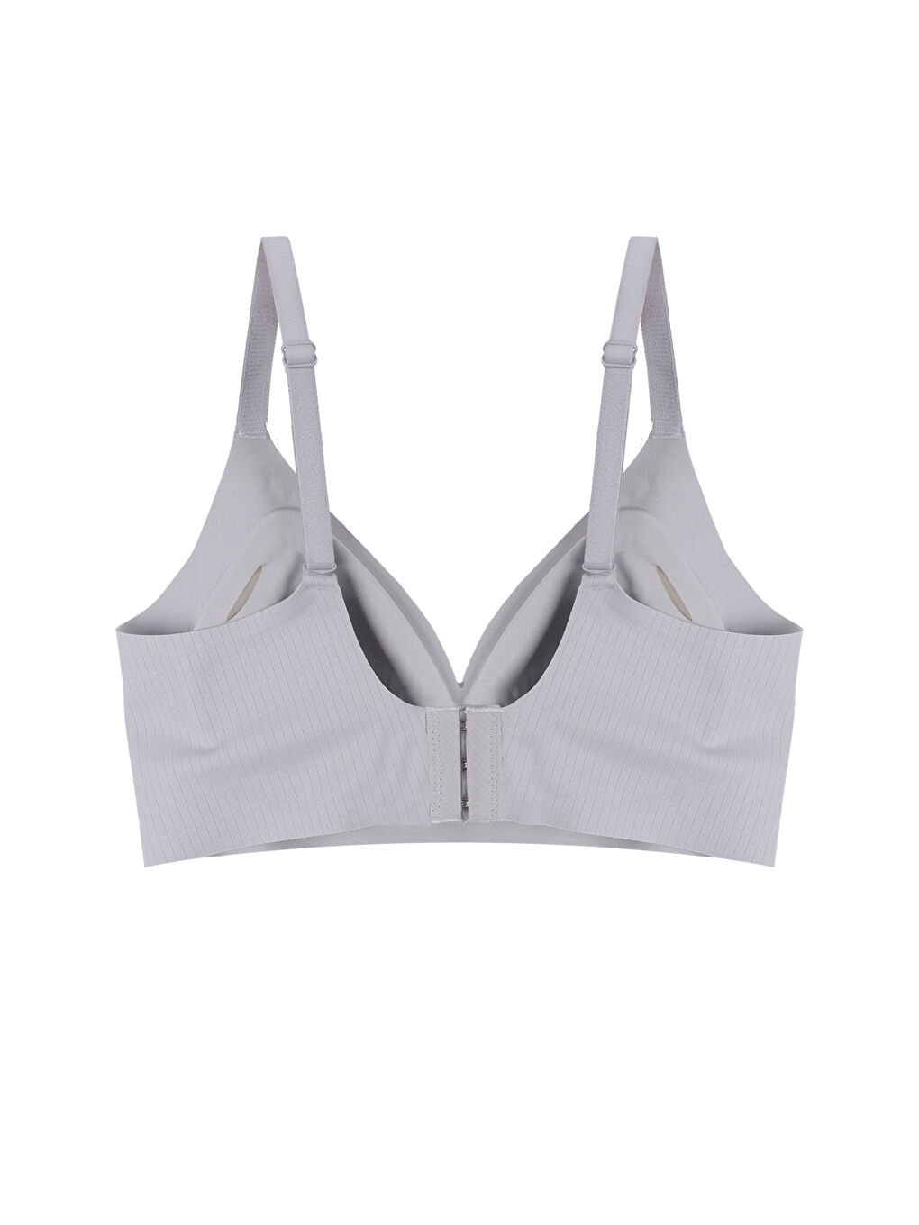 Mavi Balensiz Görünmez Fitilli Kaşkorse Çıkarılabilir Pedli Dikişsiz Sütyen-3