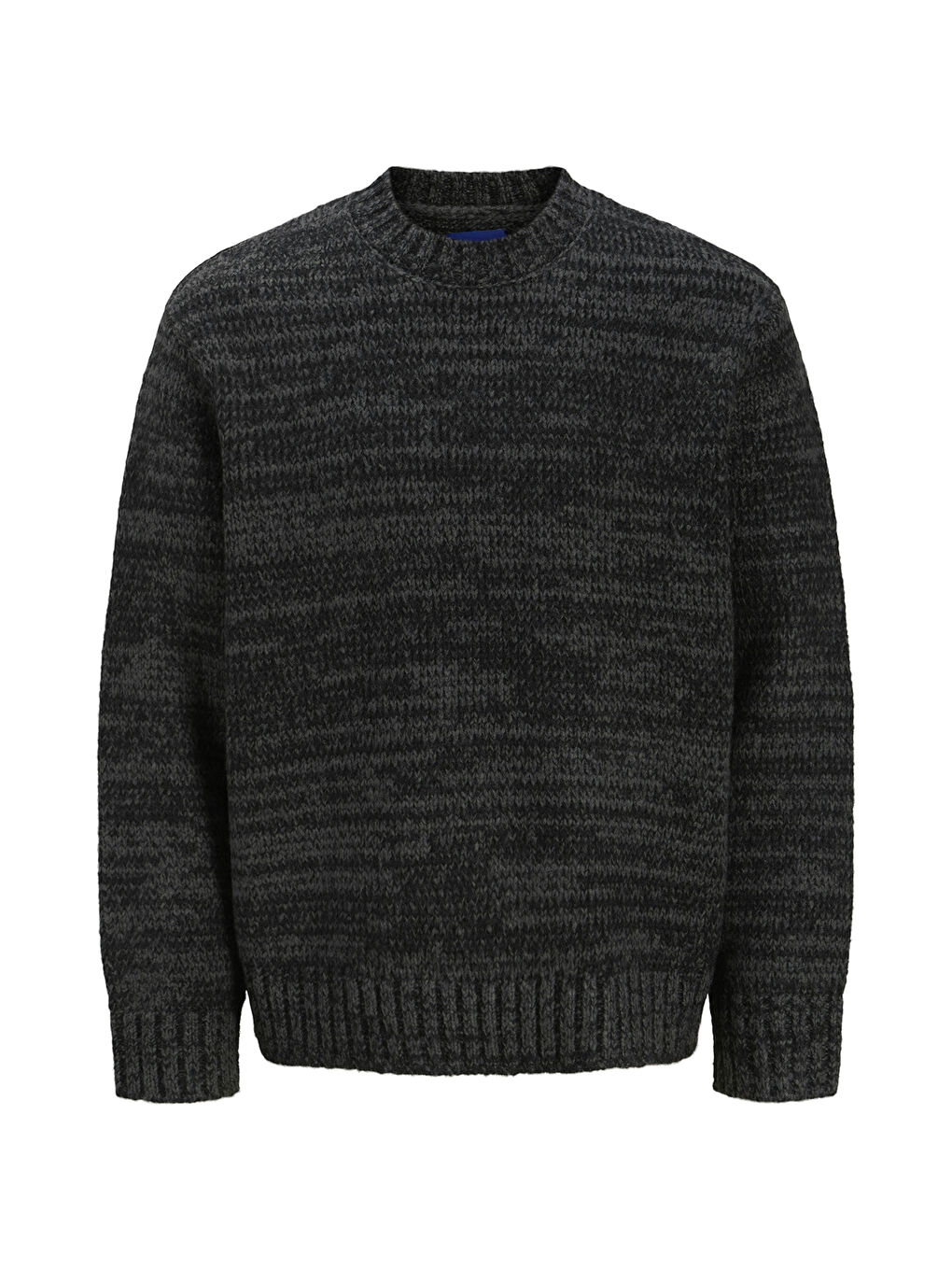 Siyah Originals Jorwinter Relaxed Fit Bisiklet Yaka Kırçıllı Erkek Kazak 12277985-6