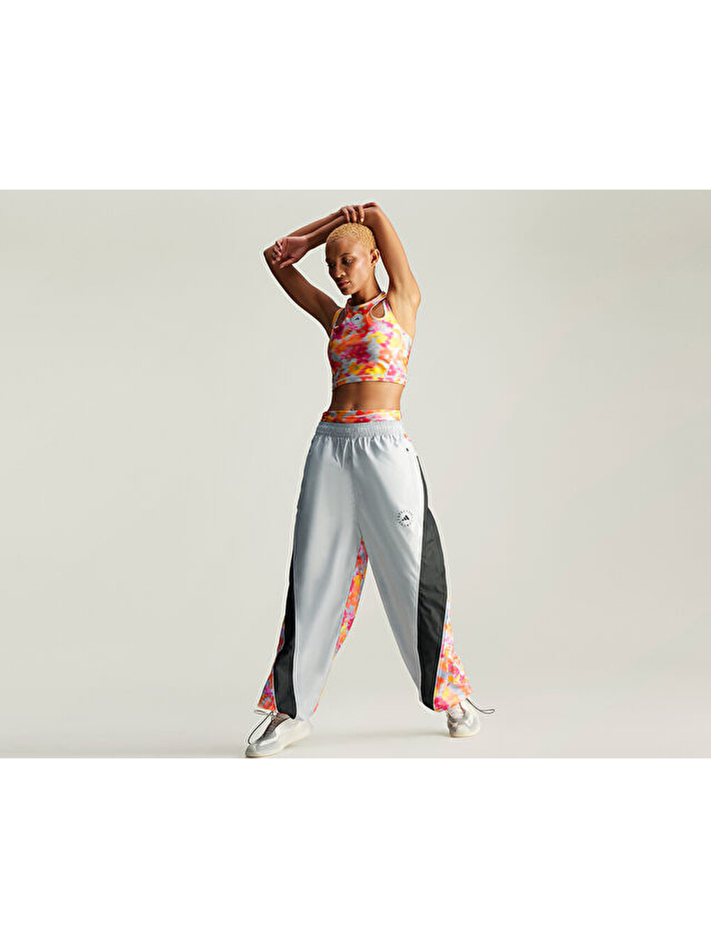 Karışık By Stella Mccartney Pr Sh Crop Kadın Günlük Atlet Iw6325 Renkli-5