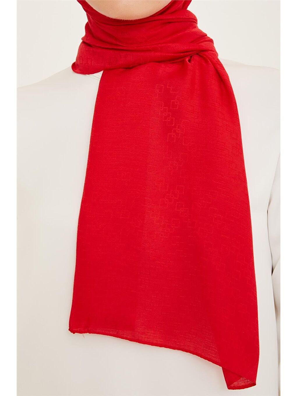 Kırmızı Trend Ruby Şal 4 4 416-1