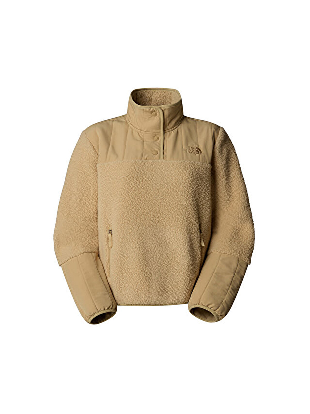 Ekru W Cragmont Fleece 1/4 Snap Kadın Günlük Polar Sweatshirts Nf0a84ıblk51 Krem-5