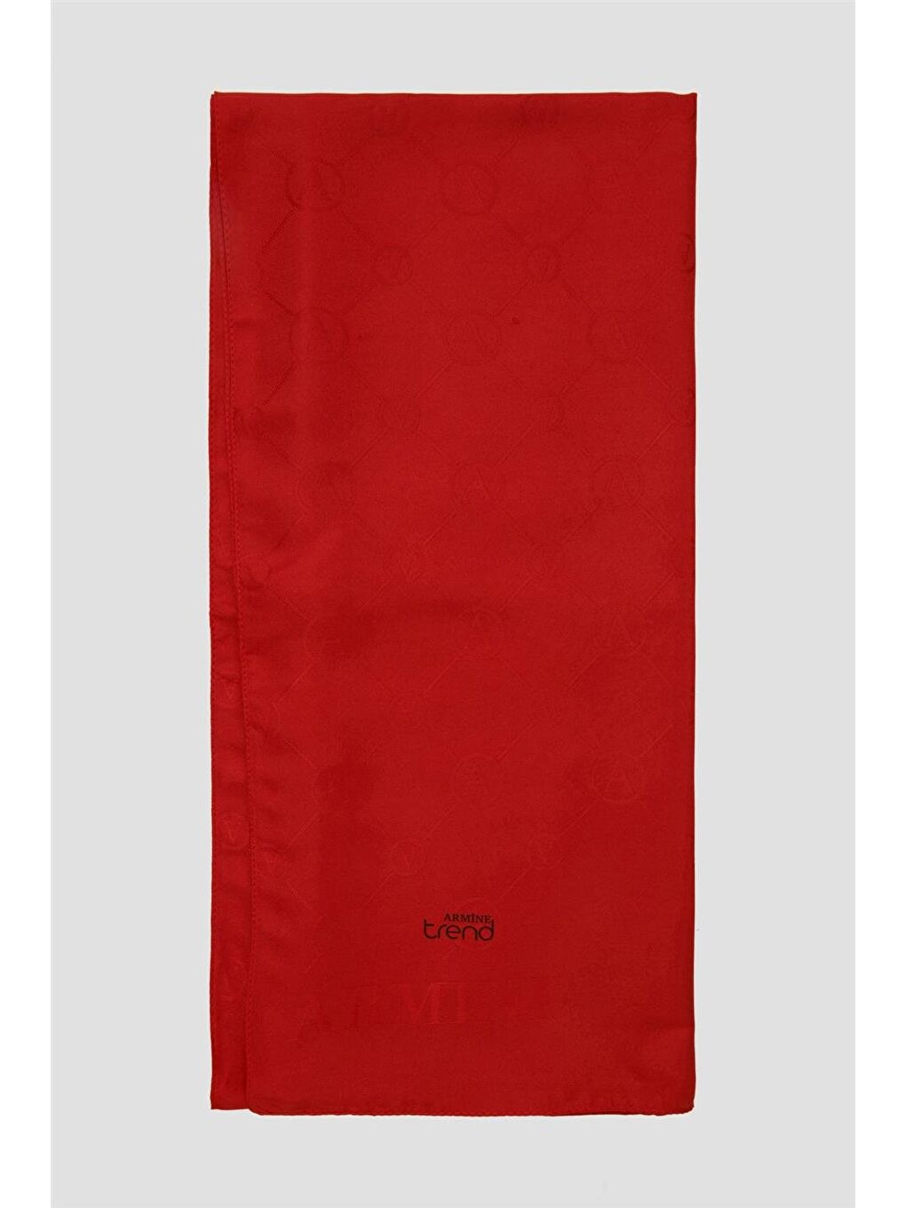Kırmızı Trend İnci Monogram Şal 2 11 11