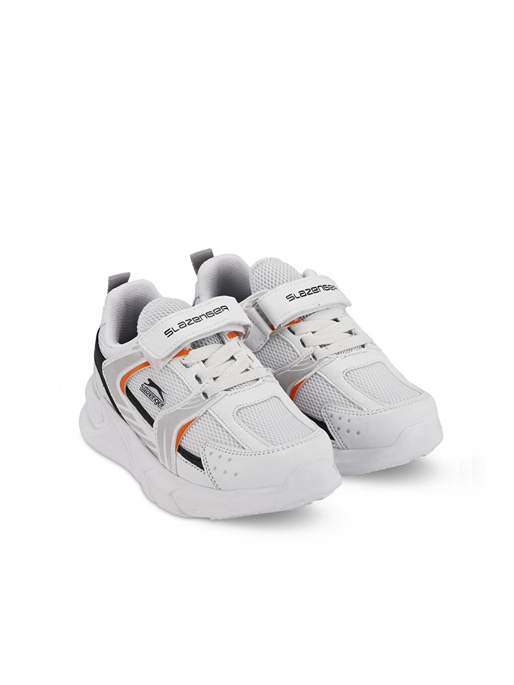 SLAZENGER Beyaz-Turuncu KENDALL Unisex Çocuk Sneaker Ayakkabı Beyaz / Turuncu - 1