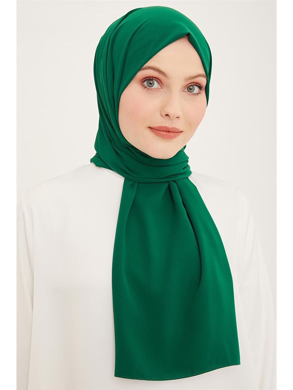Yeşil Trend Medine İpeği Şal 1 37 36