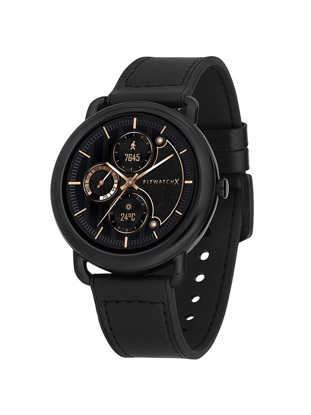 Siyah FT202201R1001 Akıllı Saat-1