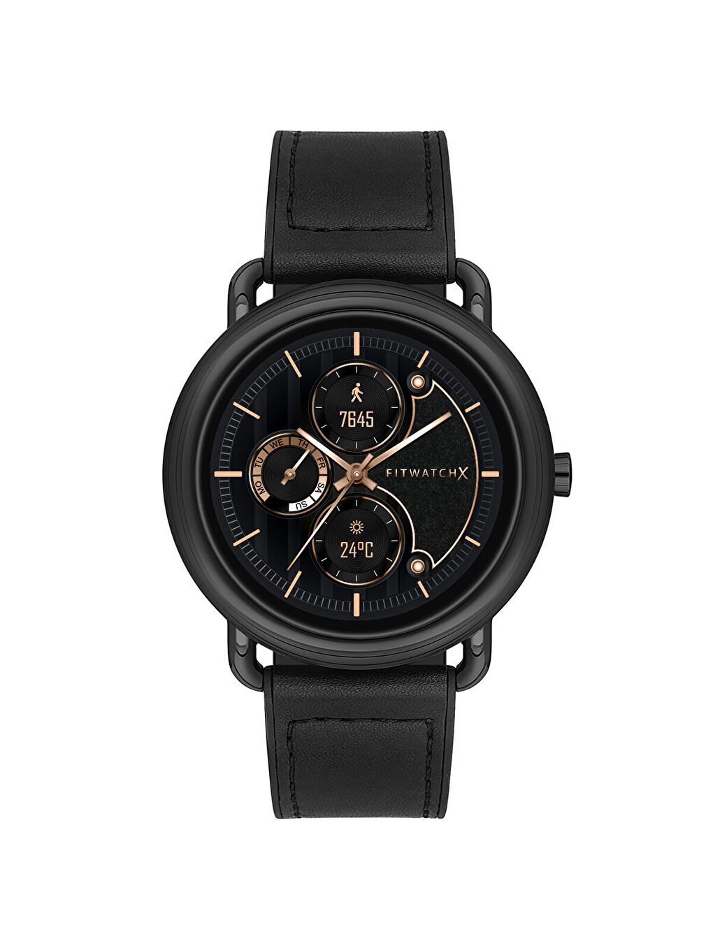 Siyah FT202201R1001 Akıllı Saat-5