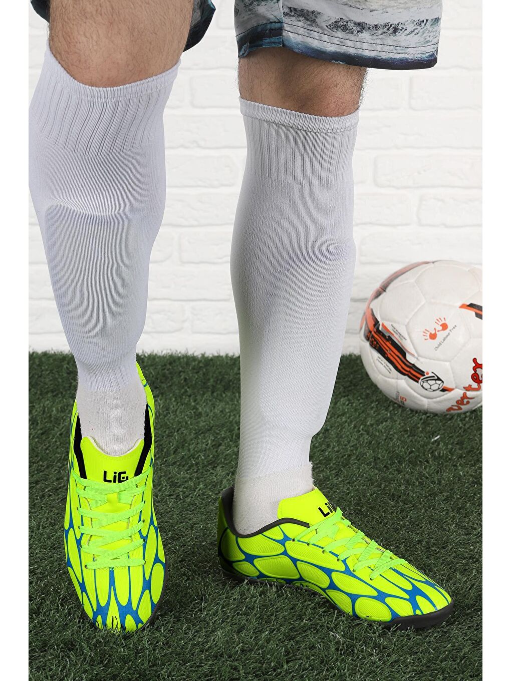 Sarı Gediz PRM Halı Saha Erkek Futbol Ayakkabı-1