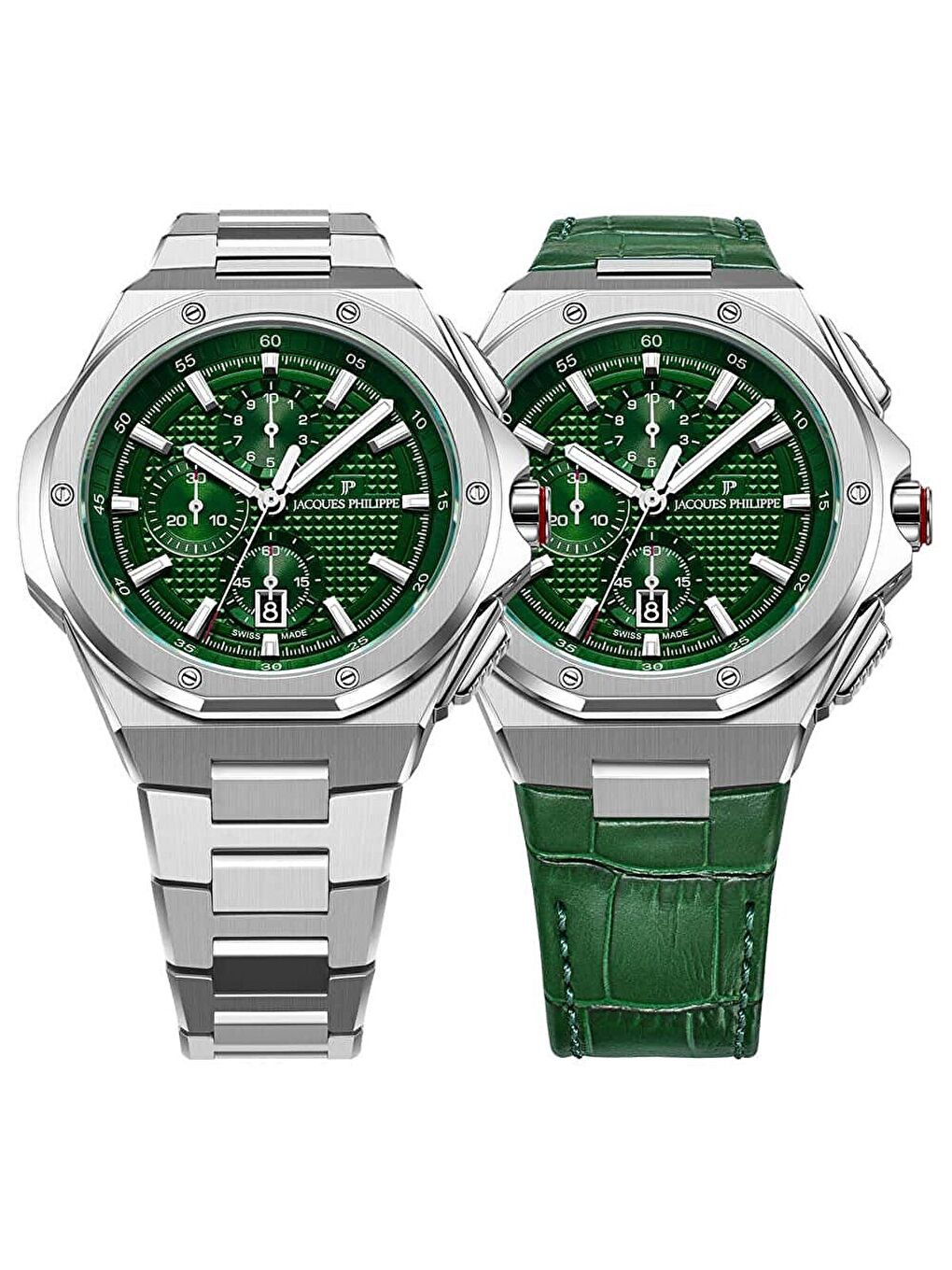 Gri JPQGC4813X6XS Erkek Kol Saati ve Yedek Kordon