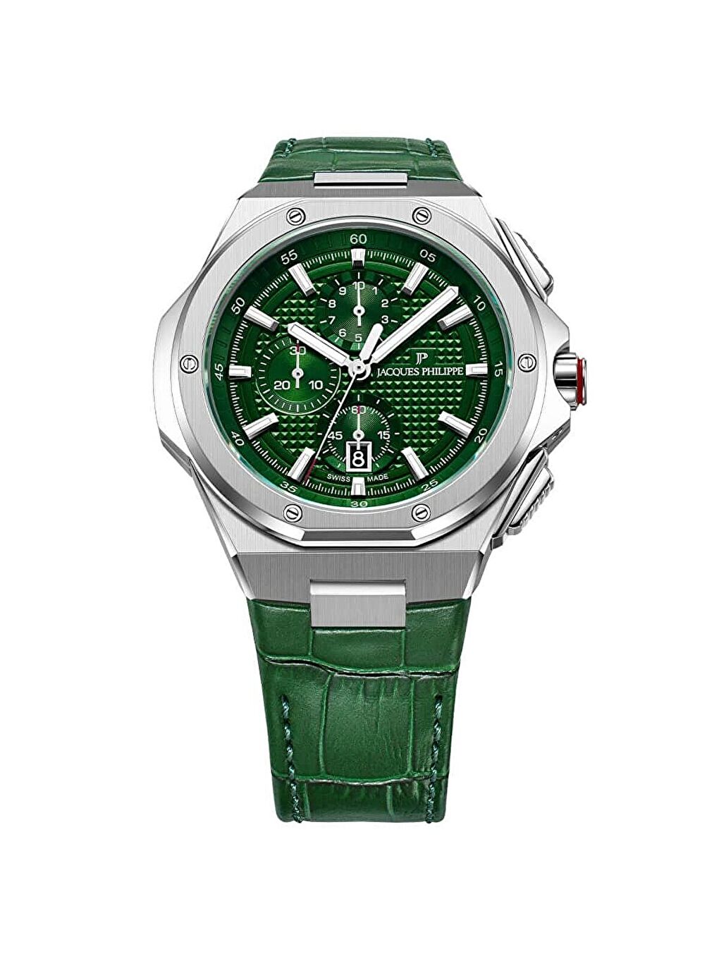 Gri JPQGC4813X6XS Erkek Kol Saati ve Yedek Kordon-2