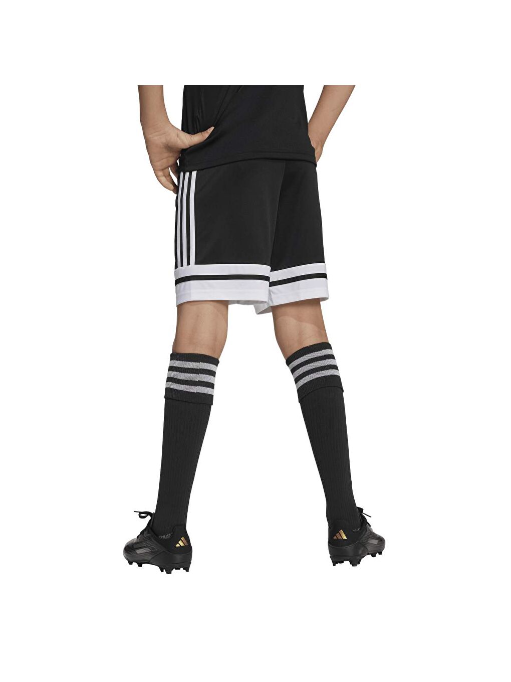 Squadra 25 Çocuk Siyah Şort-1