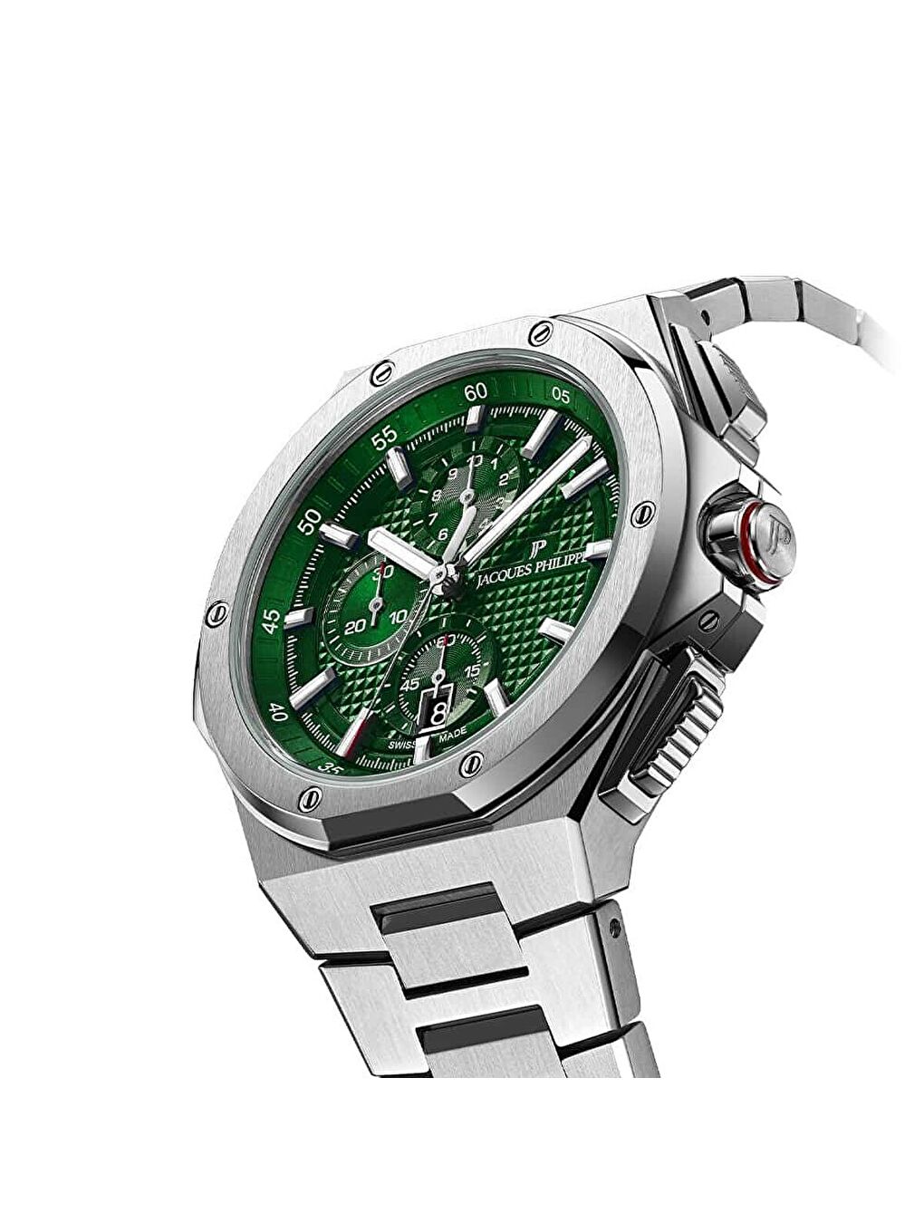 Gri JPQGC4813X6XS Erkek Kol Saati ve Yedek Kordon-4