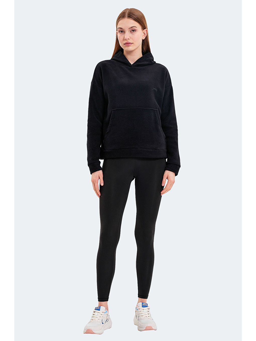 SASSA Kadın Polar Siyah-6