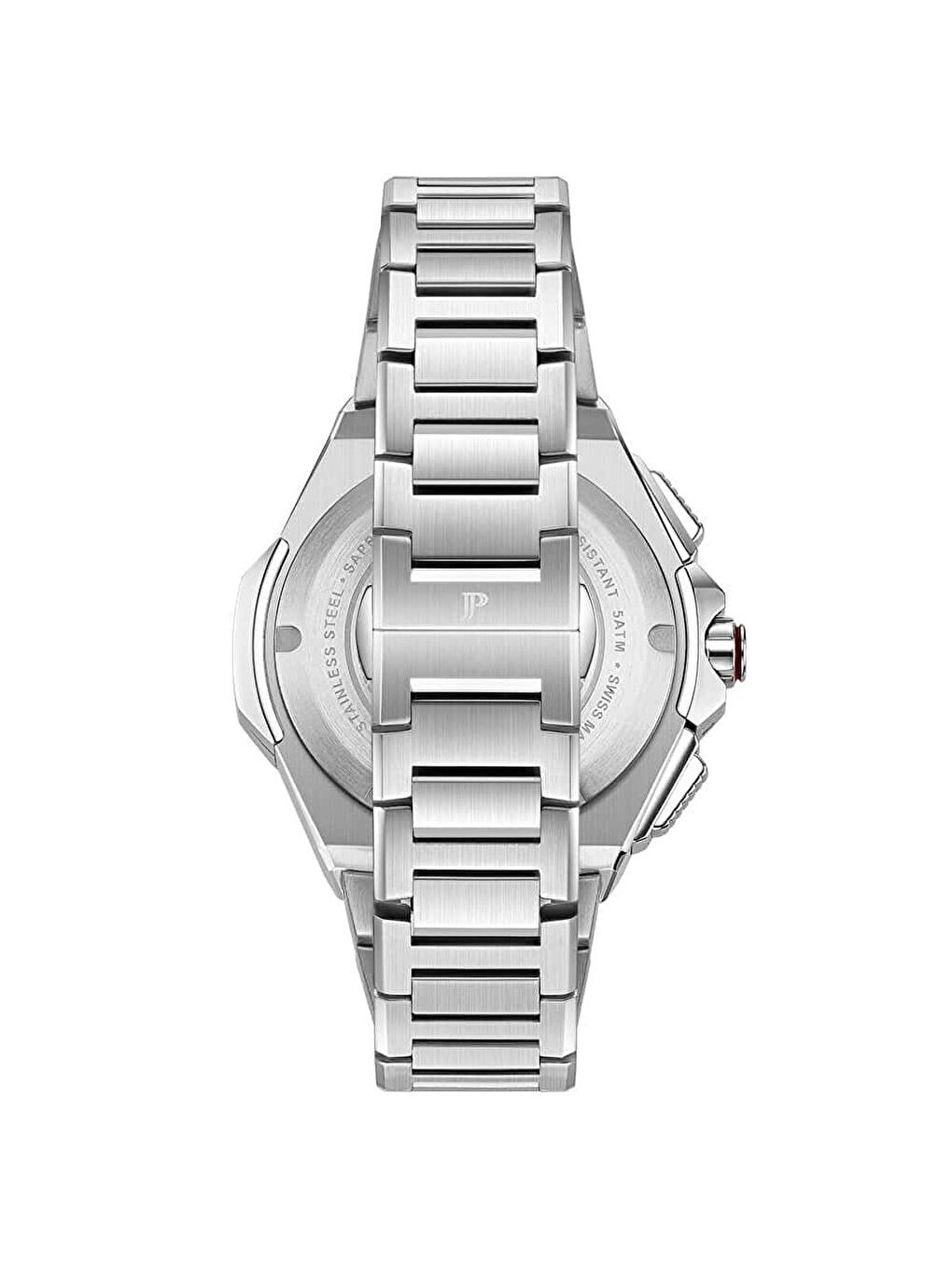 Gri JPQGC4813X6XS Erkek Kol Saati ve Yedek Kordon-5