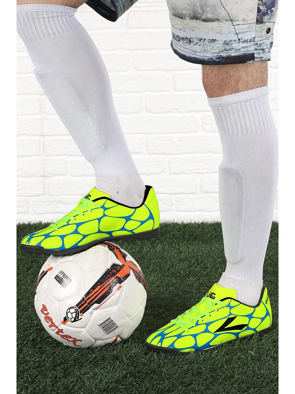 Sarı Gediz PRM Halı Saha Erkek Futbol Ayakkabı-2