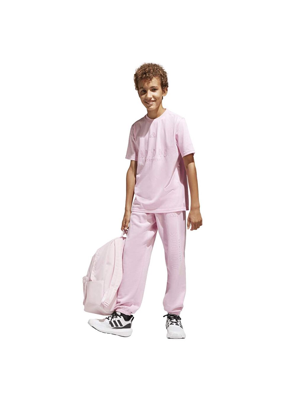 All Season Gfx Çocuk Pembe Eşofman Altı-4