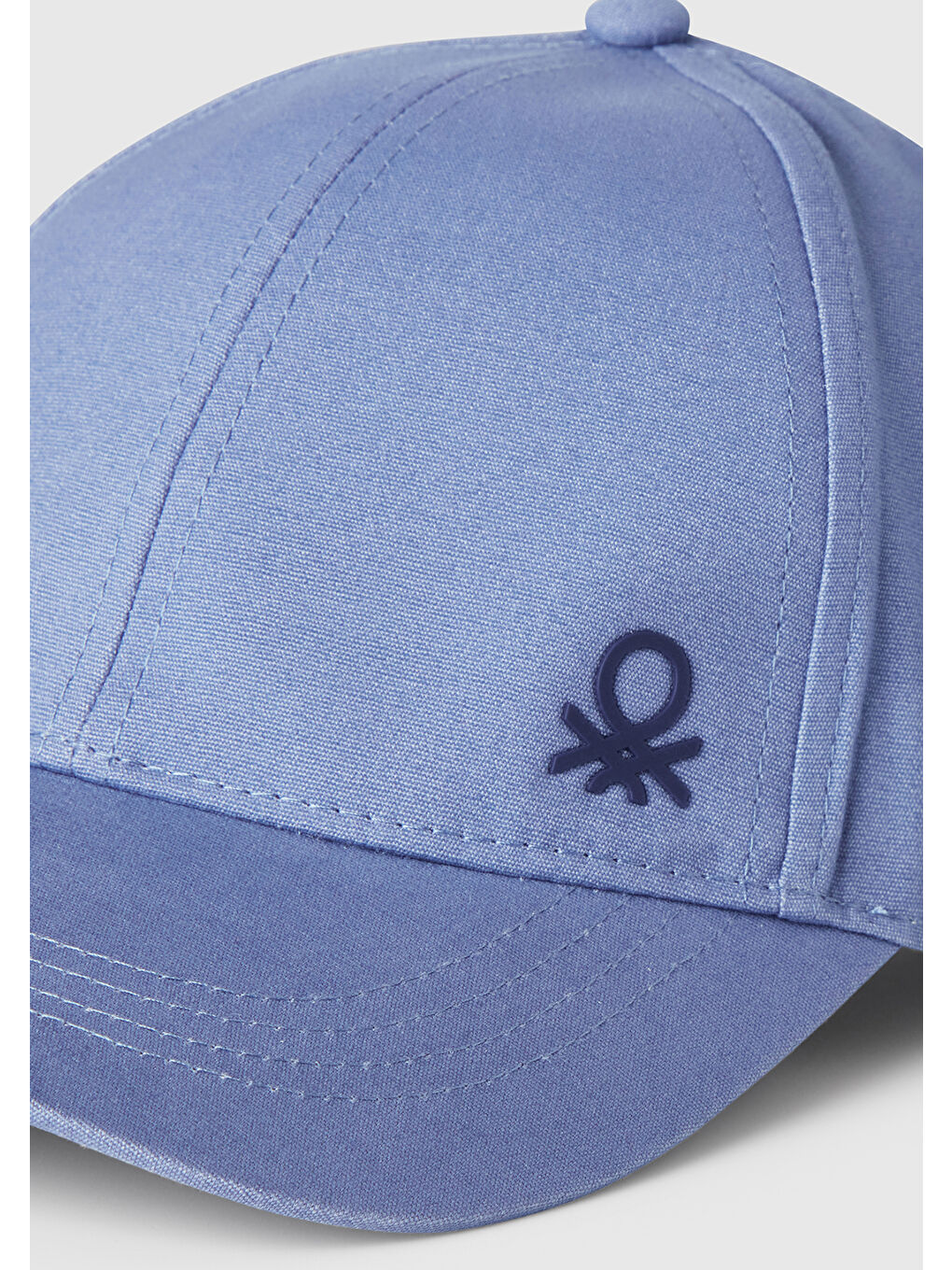 Erkek Çocuk Havacı Mavi Logo İşlemeli Arkası Ayarlanabilir Kep Şapka-2