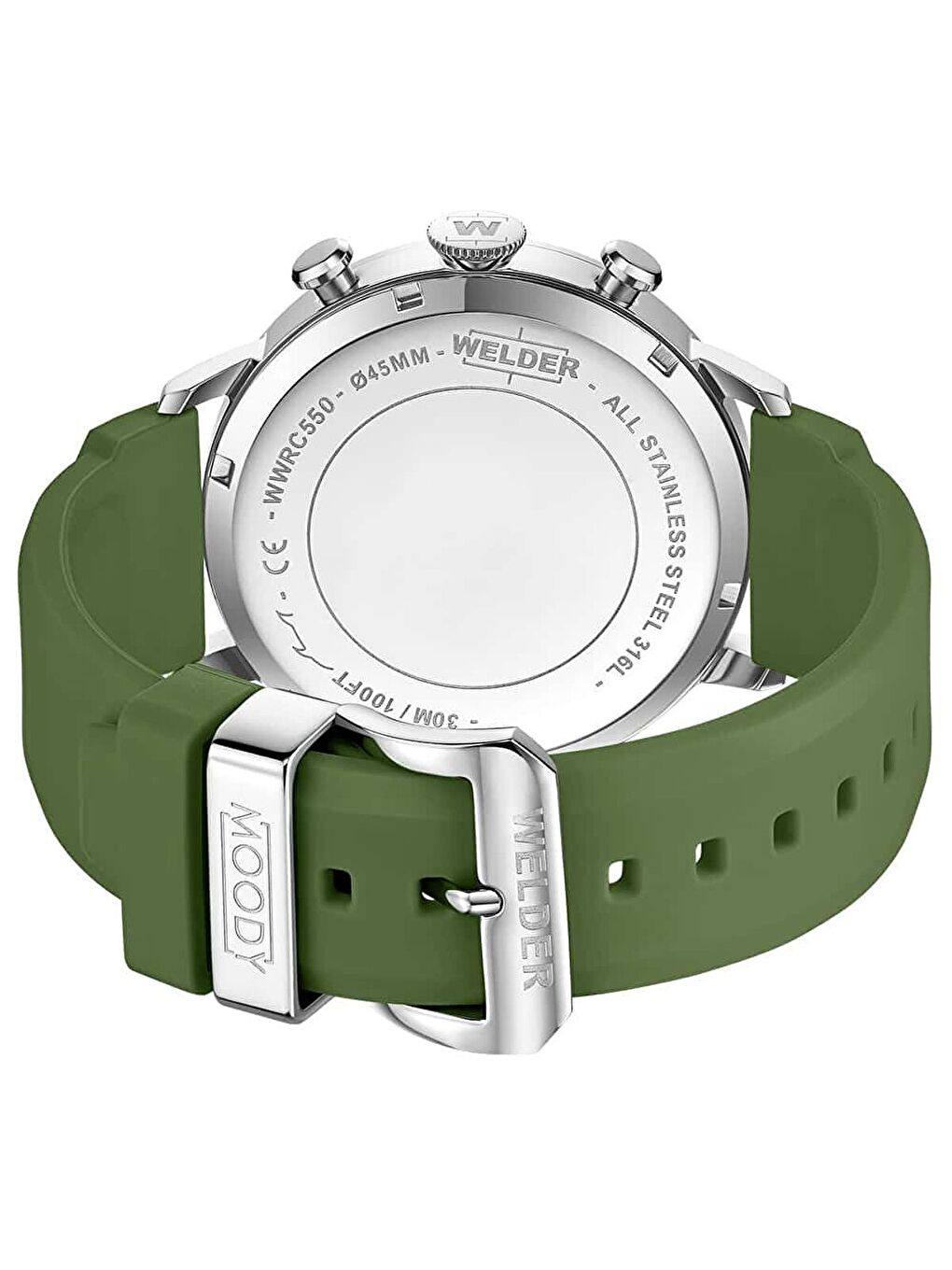 Yeşil WWRC550 Erkek Kol Saati-3