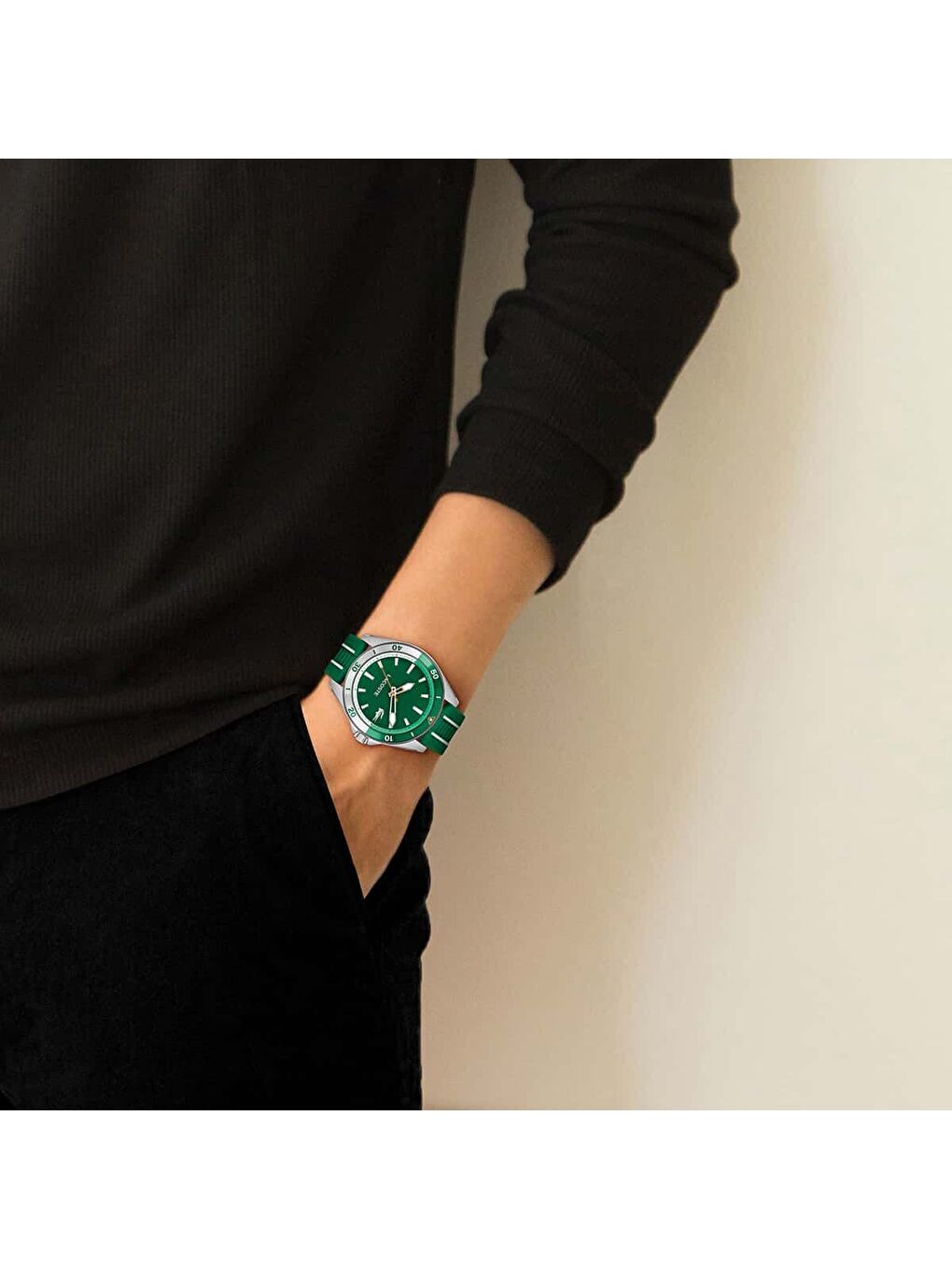 Yeşil LAC2011455 Erkek Kol Saati-3