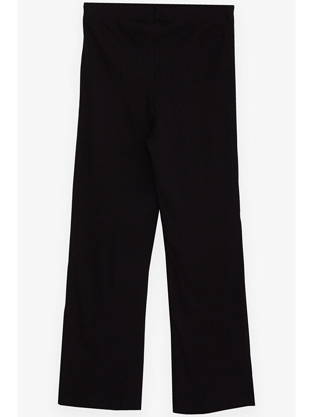 Kız Çocuk Pantolon Kaşkorse Fitilli Siyah (10 Yaş)-1