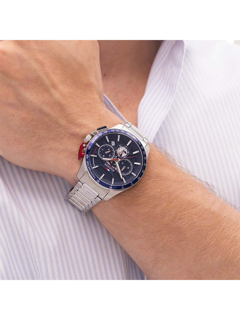 Gri TH1792261 Erkek Kol Saati-5