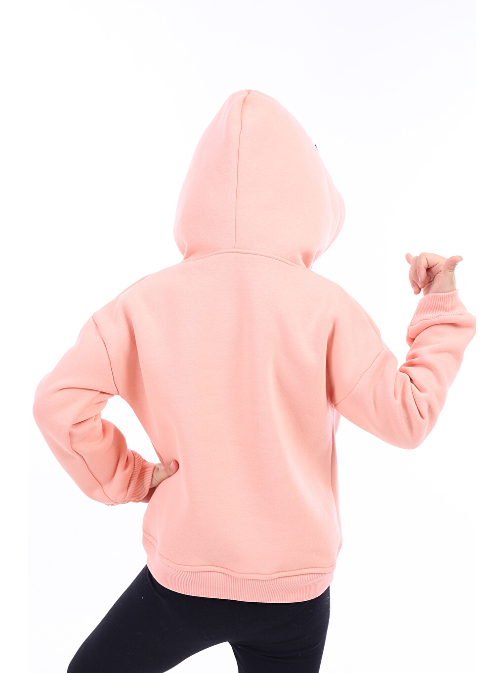 Pembe Kız Çocuk Sweatshirt-1