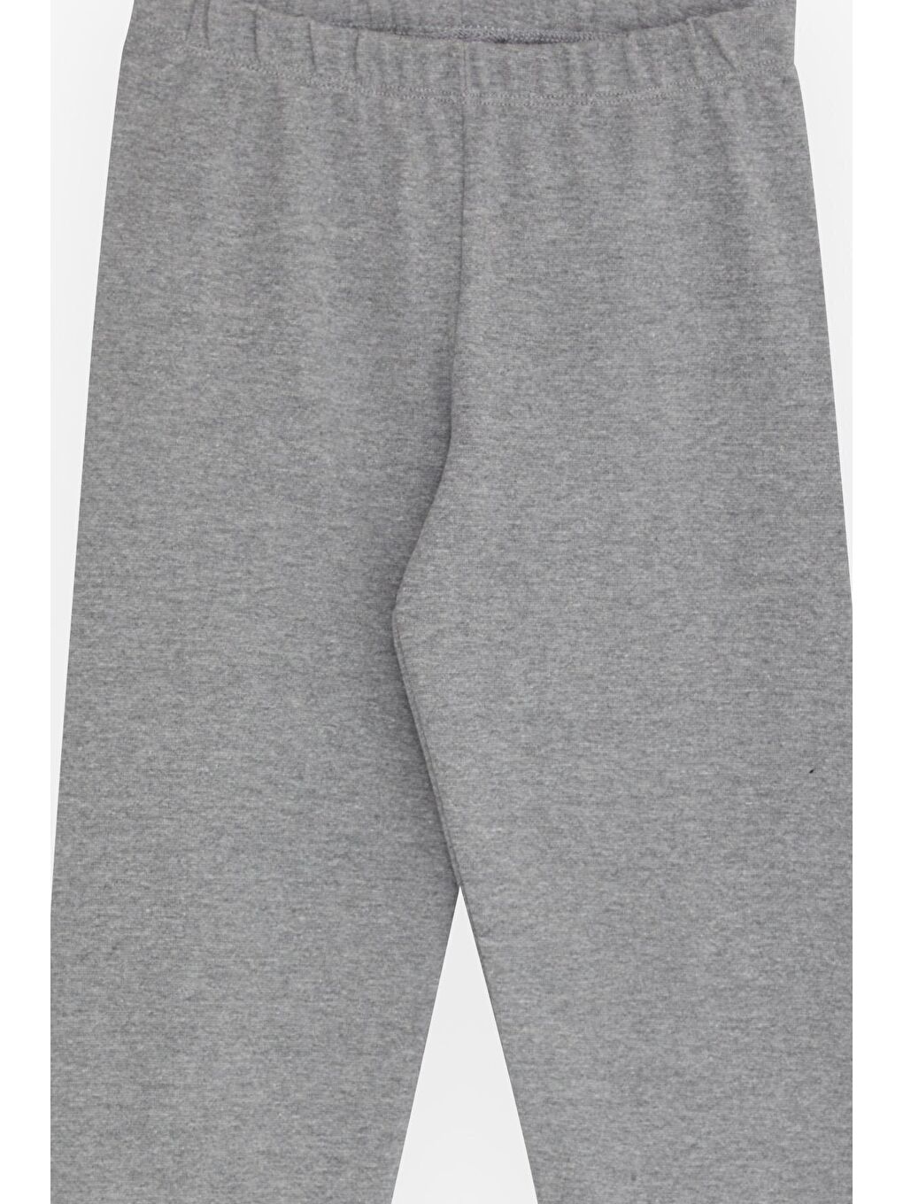 Kız Çocuk Tayt Basic Gri Melanj (4-8 Yaş)-2