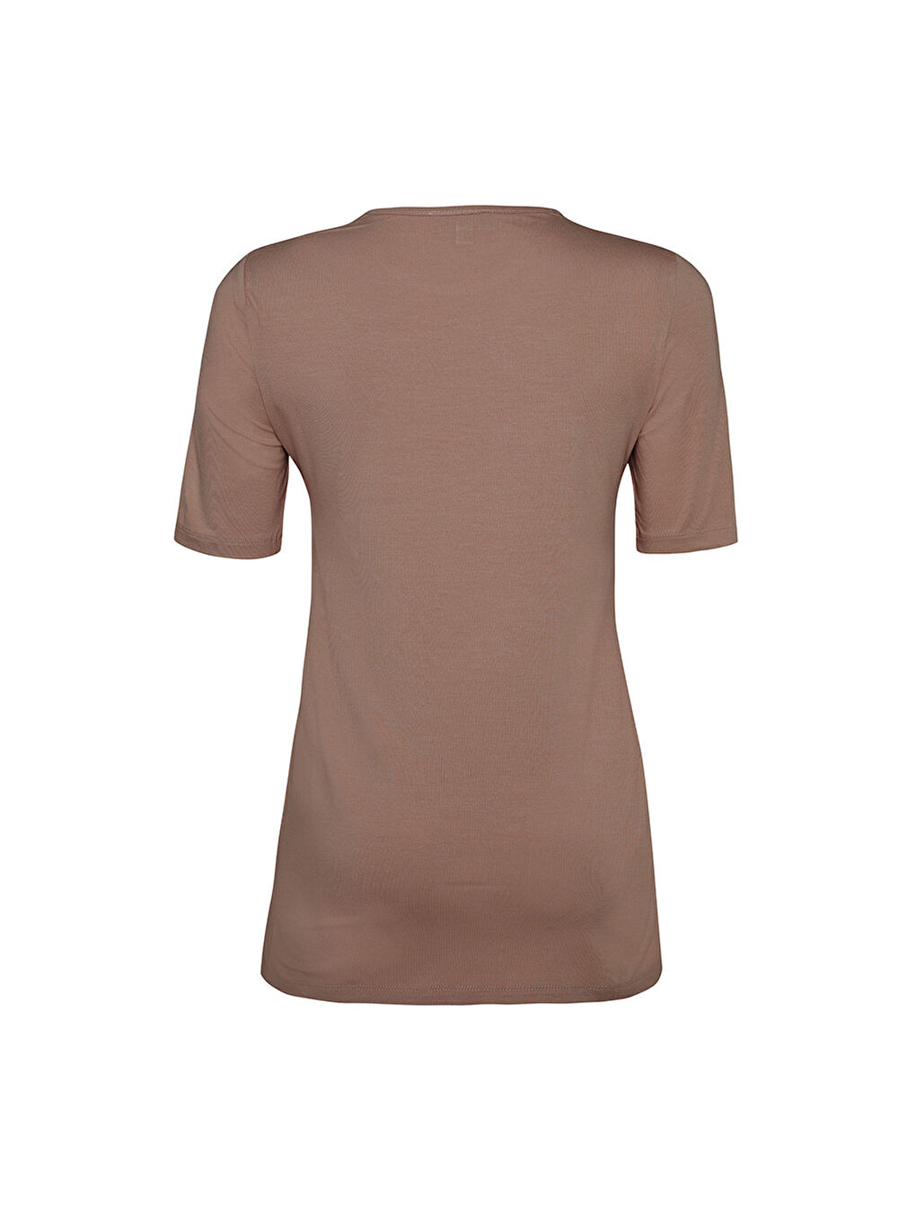 Bej Kısa Kollu Bisiklet Yaka Body-2