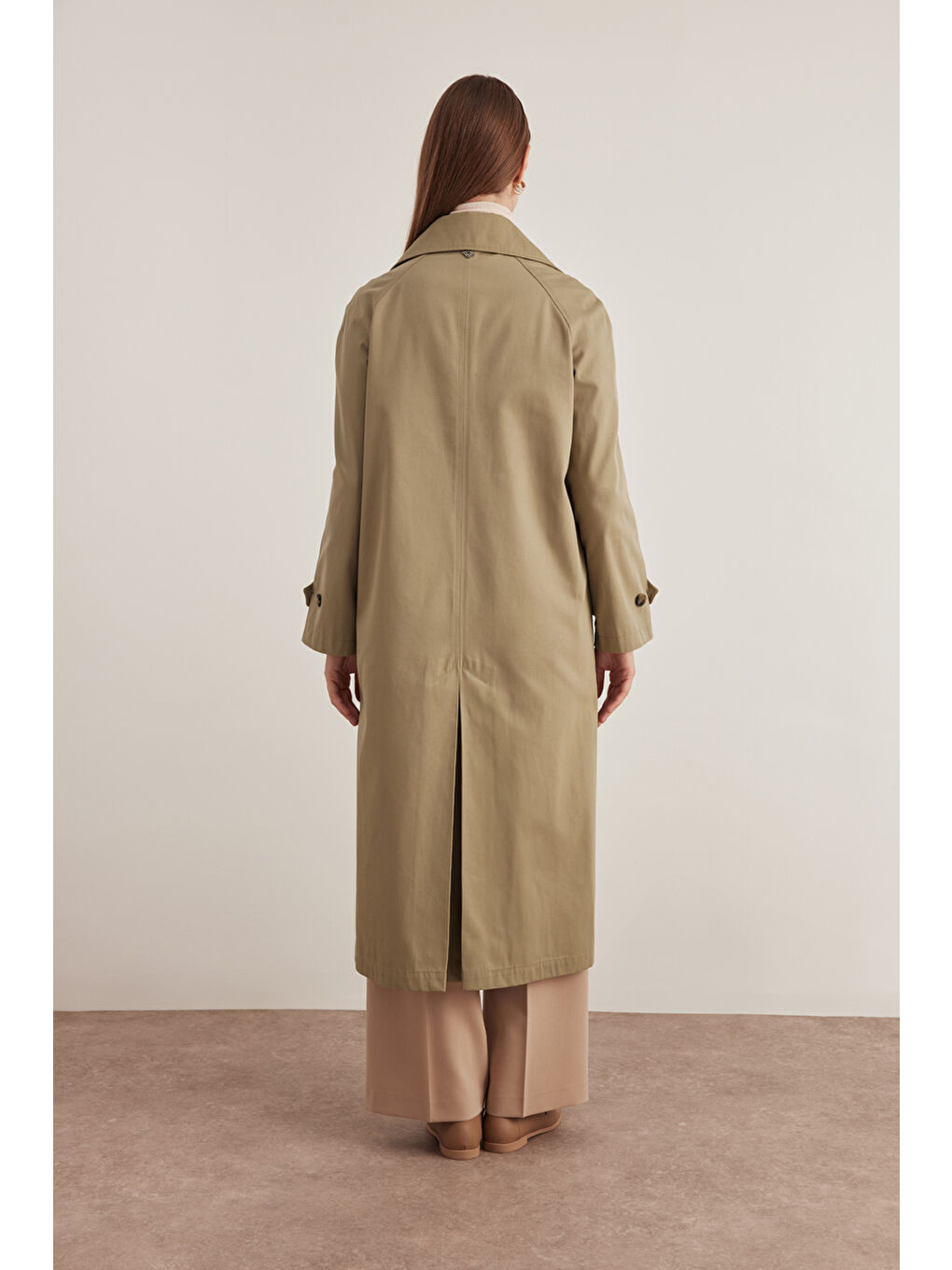 Bej Vizon 7161112 Reglan Trençkot-5