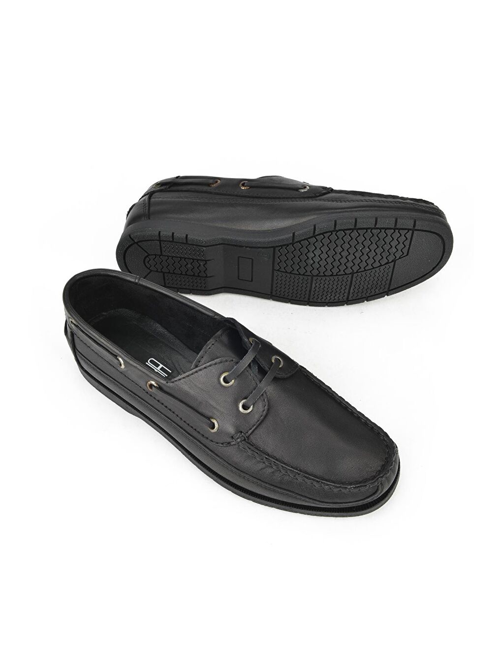 Siyah Hakiki Deri Erkek Ayakkabı-3