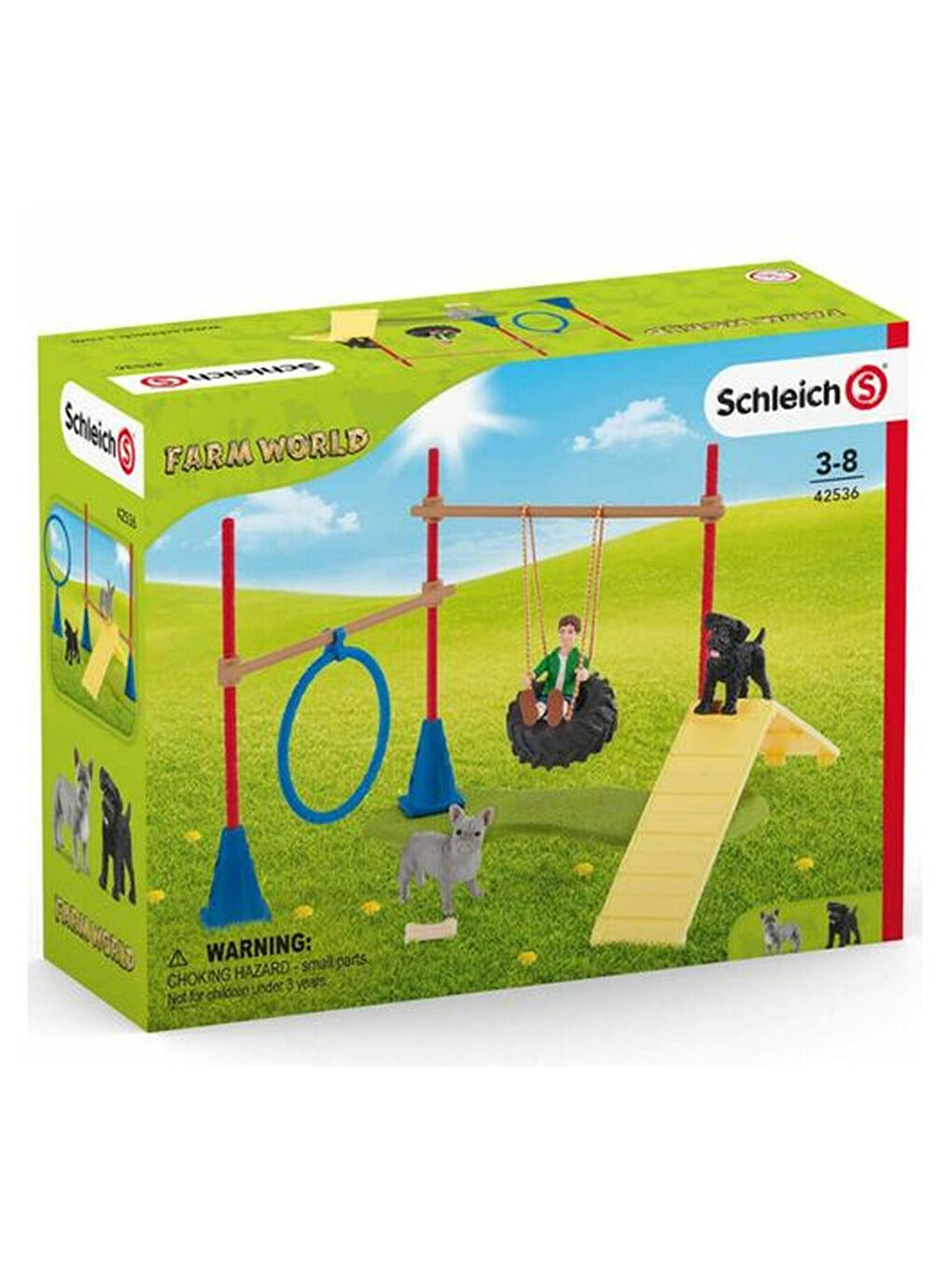 Schleich Renksiz Köpek Eğitim Seti 42536 - 2