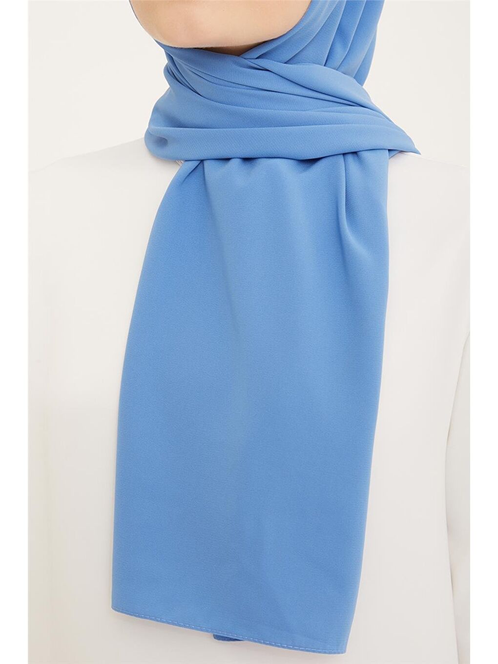 Mavi Trend Medine İpeği Şal 1 37 47-1