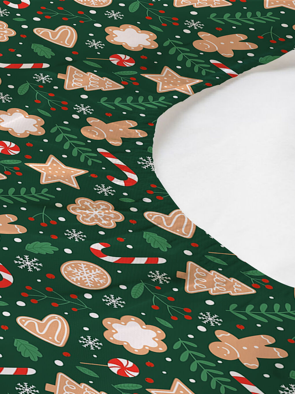 Karışık Yılbaşı Desenli Tek Kişilik Baskılı Lastikli Çarşaf Takımı– 100x200cm-1