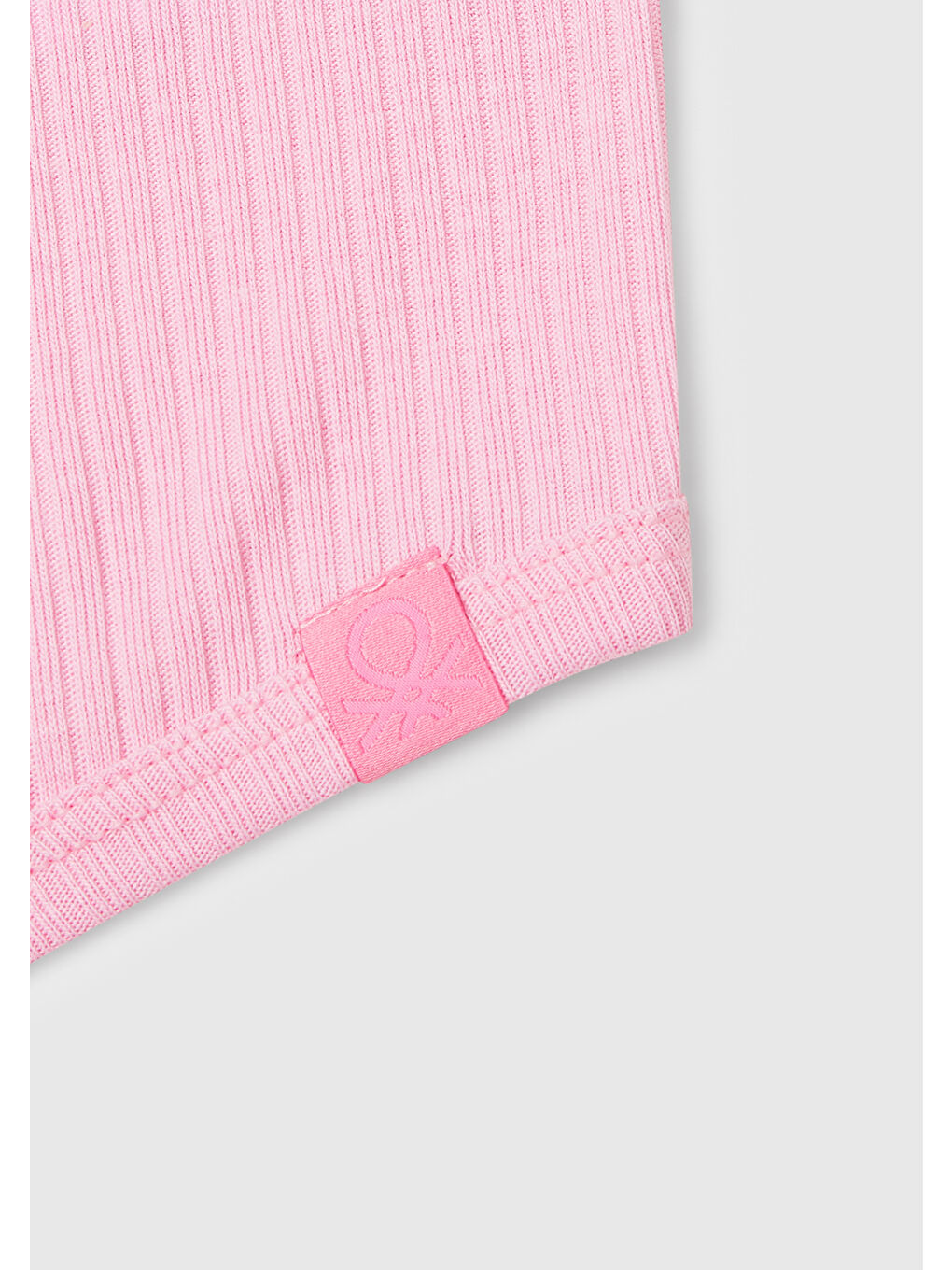 Kız Çocuk Pembe Fitilli Crop Atlet-2