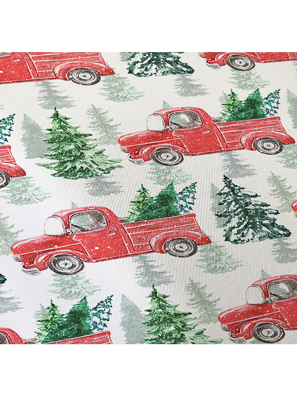 Karışık Yılbaşı Desenli Tek Kişilik Baskılı Lastikli Çarşaf Takımı– 100x200cm-2