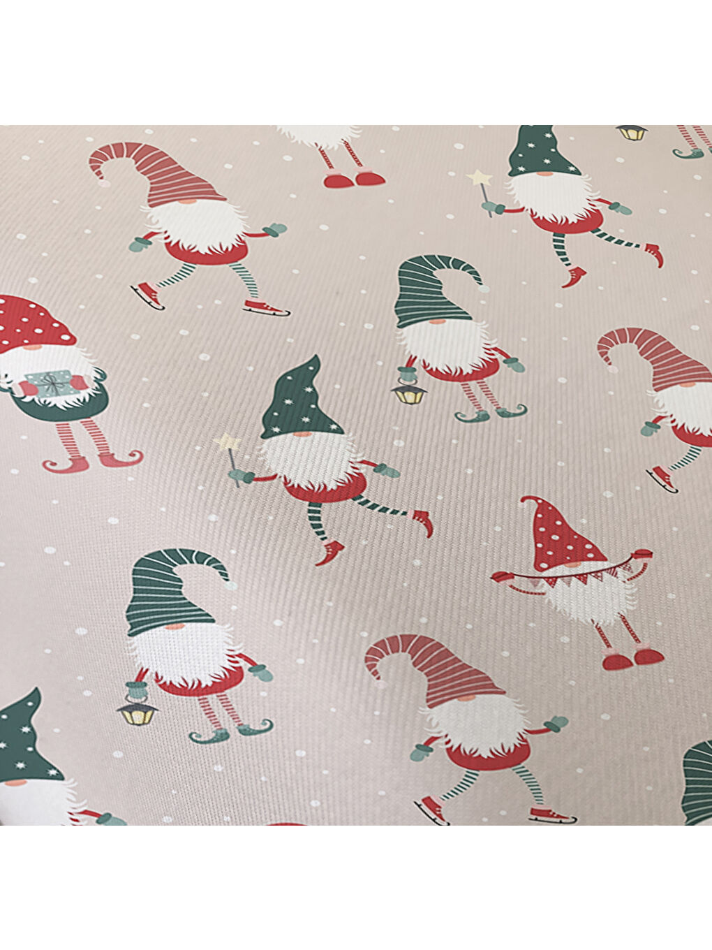 Karışık Cüce Desenli Tek Kişilik Dijital Baskılı Lastikli Çarşaf Takımı (Pamuklu) – 100x200cm-2