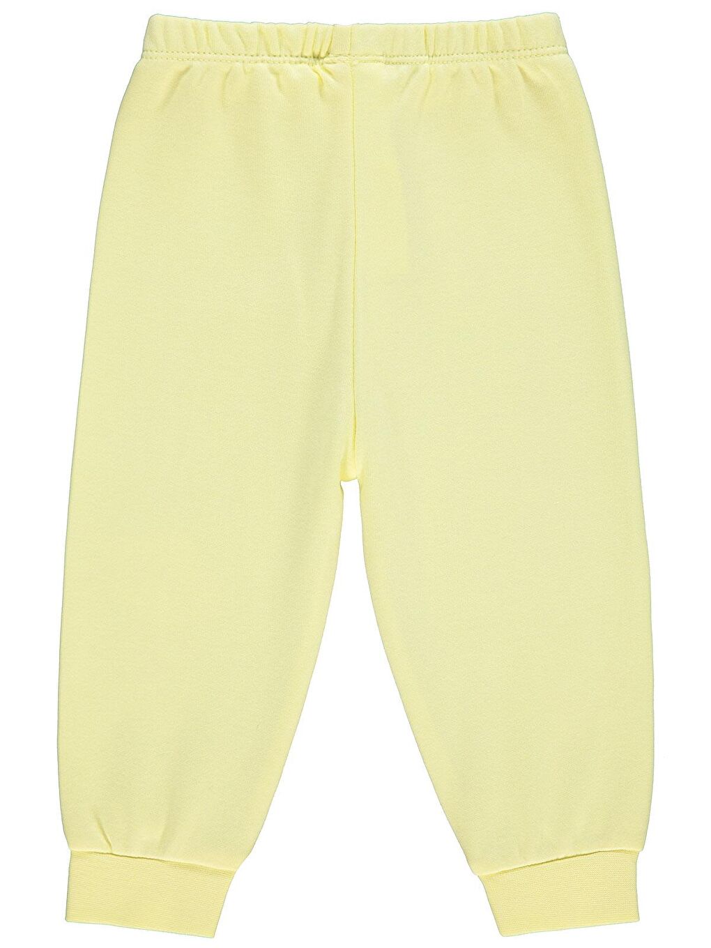 Baby Gökyüzü Baskılı Patiksiz Tek Alt 6-18 Ay Sarı-2