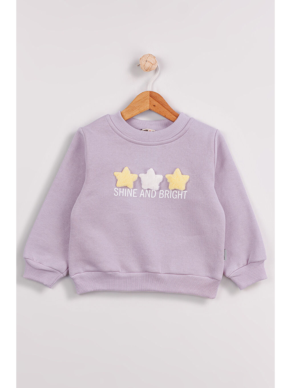 MİSSTUFFY Siyah Kız Çocuk 2'li Paket Basic Sweatshirt - 3