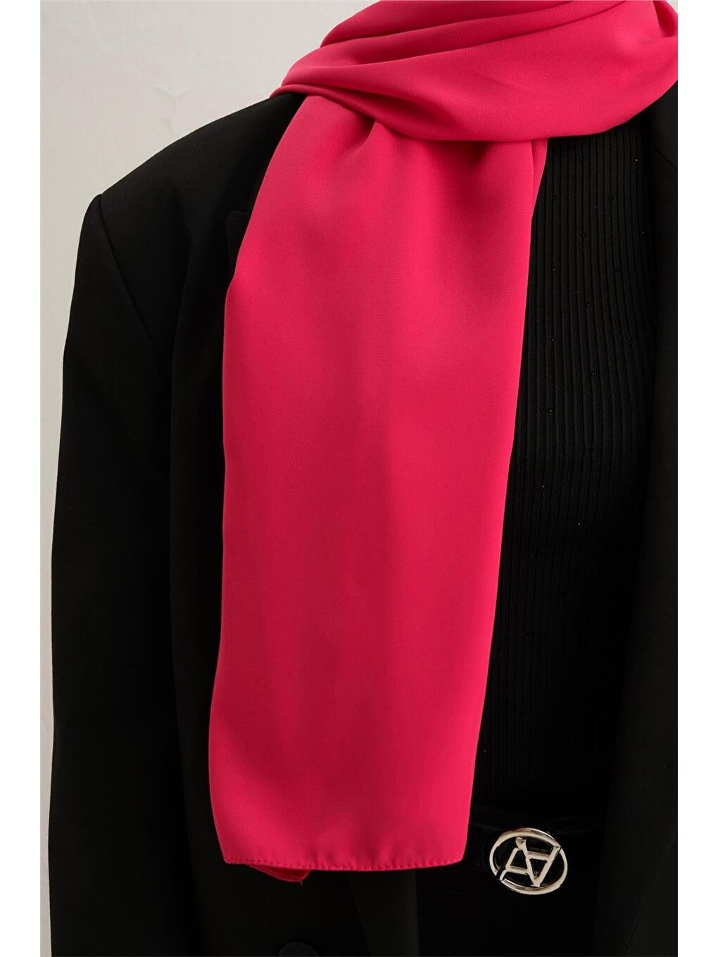 Pembe Trend Medine İpeği Şal 1 37 45-1