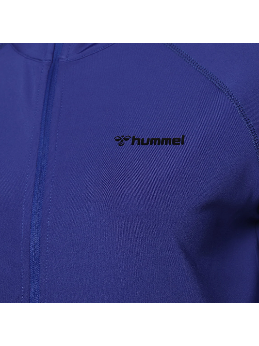 Hummel Mavi Linaria Kadın Mavi Dik Yaka Fermuarlı Sweatshirt - 2