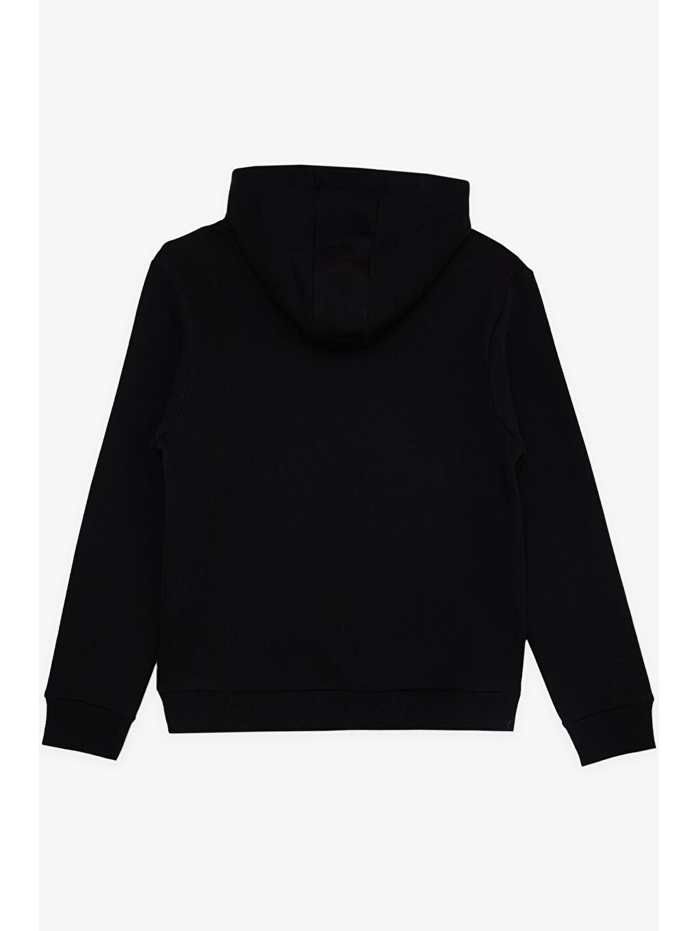 Breeze Siyah Erkek Çocuk Yazı Baskılı Sweatshirt Siyah (9-10 Yaş) - 1