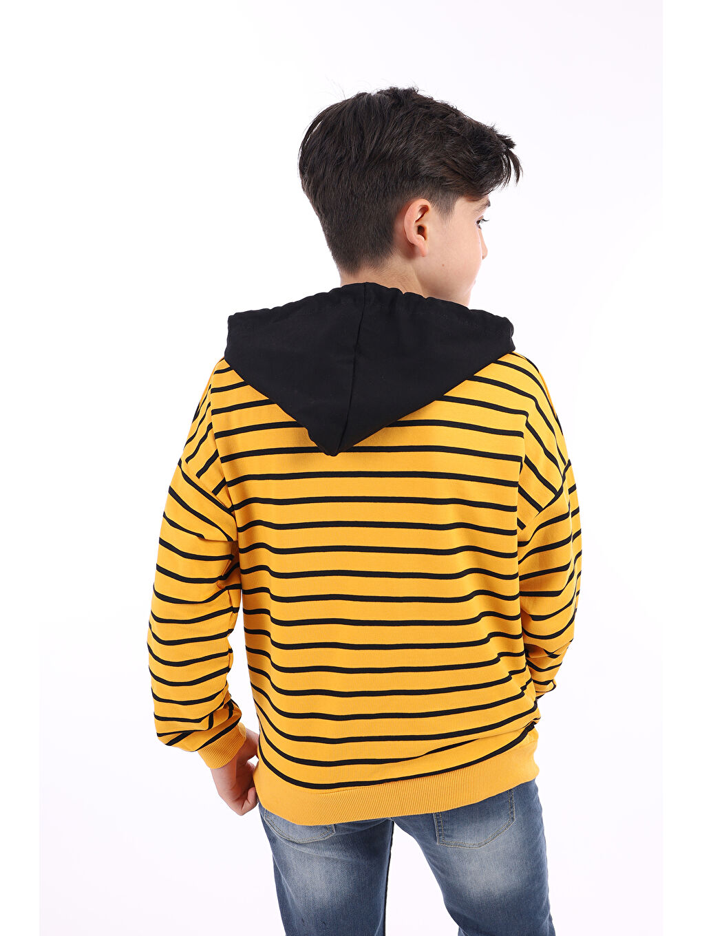 Sarı Erkek Çocuk Sweatshirt-1