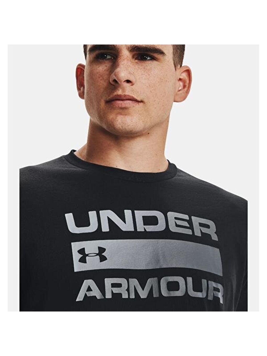 Team Issue Wordmark Erkek Siyah Tişört-3