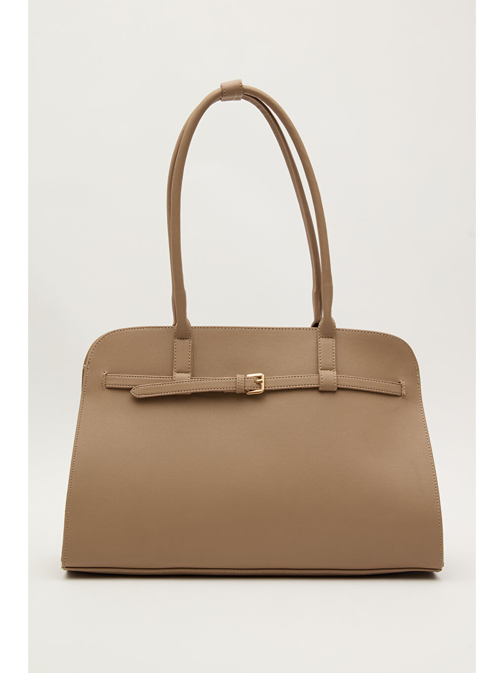 Bej Tokalı Cıty Çanta Vizon