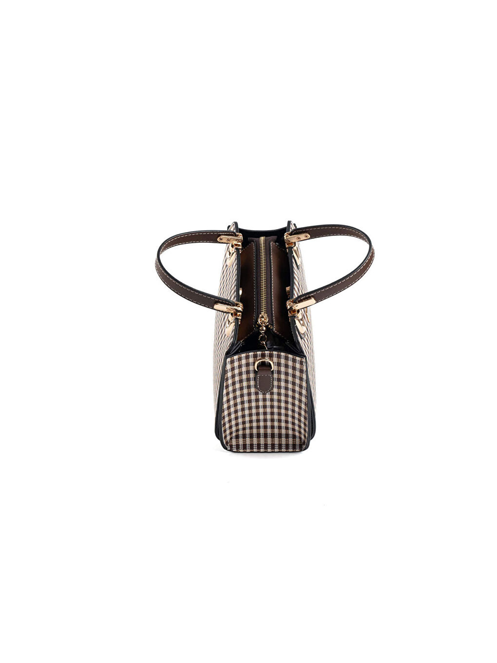 Kahverengi Kadın Omuz Çantası 1133-47431 SILVER POLO BAYAN ÇANTASI M191 KAHVE SARI-MAT KAHVE-3