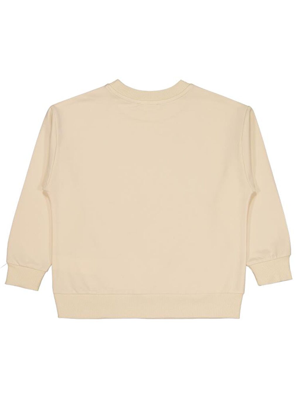 Boys No Etiketli 6-9 Yaş Sweatshırt - Bej9-10 Yaş-1
