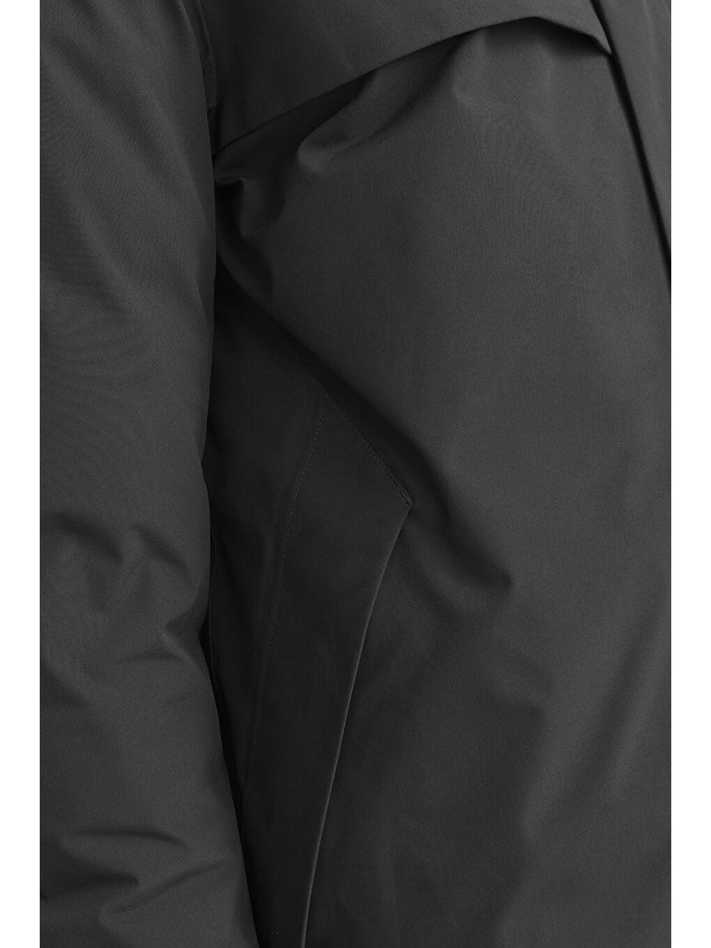 Siyah Premium Jprblawave Suya Dayanıklı Regular Fit Kapüşonlu Erkek Mont 12259457-4