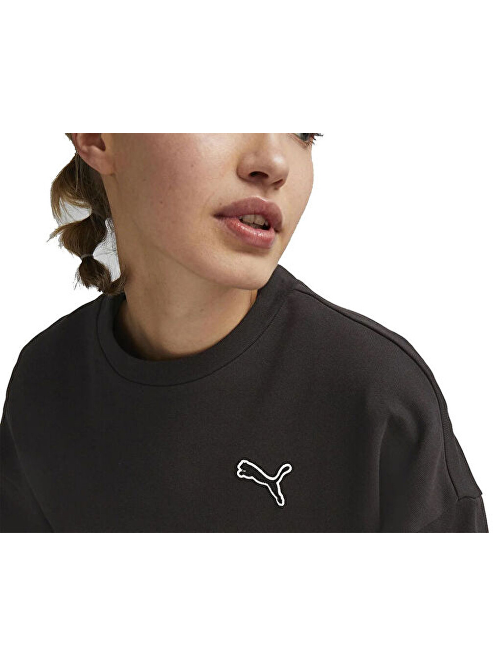 Better Essentials Crew Kadın Günlük Sweatshirt 67598701 Siyah-4